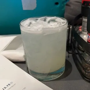 Margarita from the bar