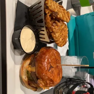 The Juicy Lucy Burger