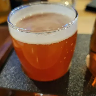 Indeed strawberry sour beer.