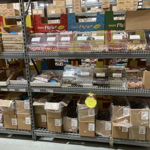 Big sugar free section