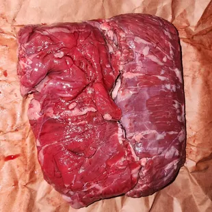 I asked for 2 &amp; 1/2 pounds of their skirt steak they cut it  fresh it was beautiful  it tasted like butter it was so tender