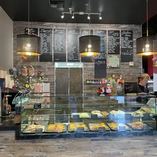 a bakery counter