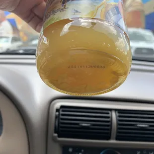 My orange juice was bad...didn't notice until after I drank it. Ordered take out