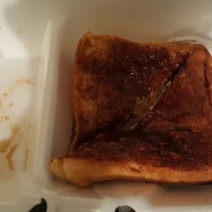 Burnt toast