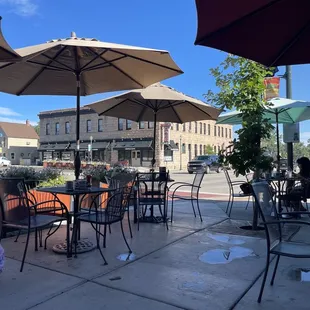 Outside patio