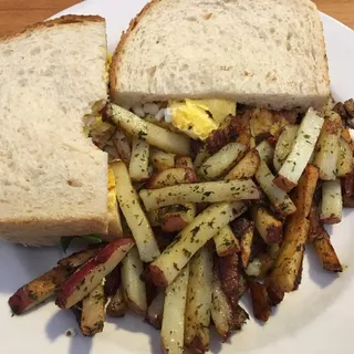 Greek Breakfast Sandwich