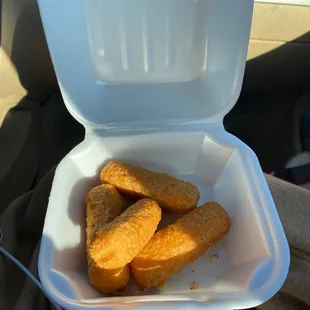 This is the second time the forgot the marinara. And the cheese was cold. Definitely don't recommend.