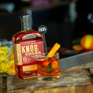 Knob Creek Old Fashioned