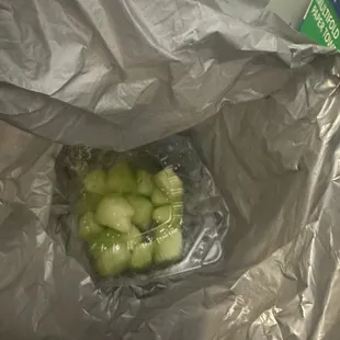 I just through the entire saggie fruit