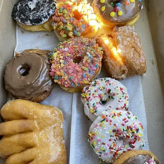 Fruity Pebble Fancy Donut