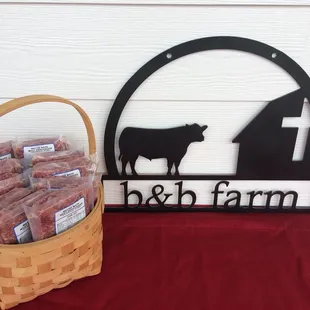 We want to sell you our beef.