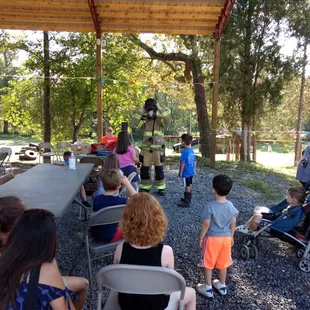 Fire demonstration for part of our fall safety and farming educational programs.