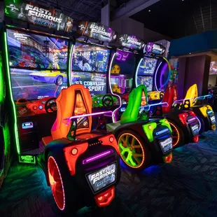 Outtakes Arcade Fast and Furious racing games