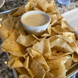 Queso and chip