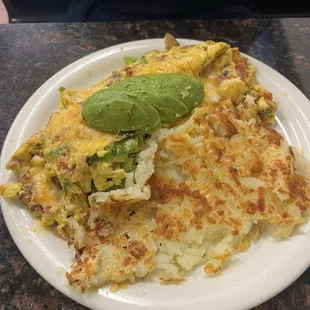 B and C Omelette + 3 more eggs