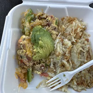 B and C Omelette