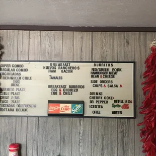 Menu inside Red or Green?