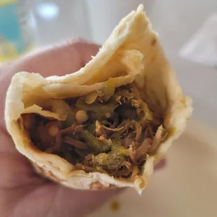 Green Chili Burrito
