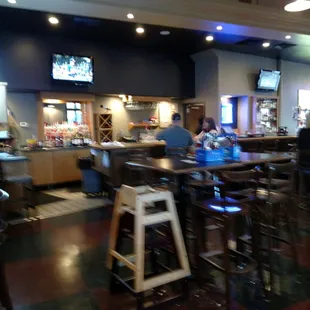 Inside bar at B &amp; J's.