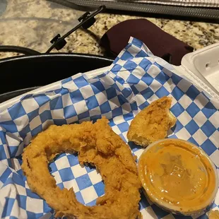 Awesome onion rings!