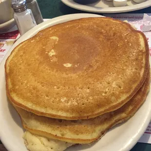 Pancakes are huge !!!