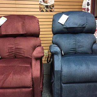 Power chairs.