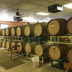 Barrel ageing