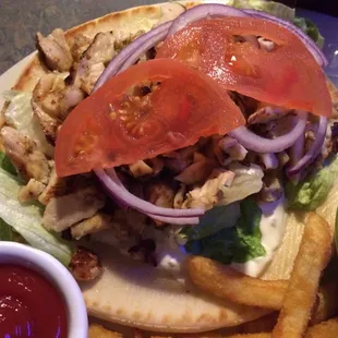 Chicken gyro