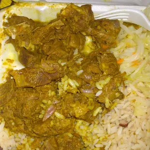 Watered down Curry Goat