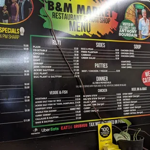 Menu Jan 2021