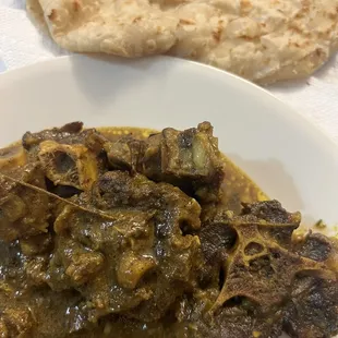 Curry Oxtail Dinner and Roti!