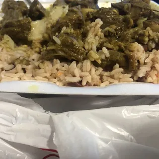 Curry Goat Dinner