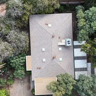 Shingle and Built up roof system