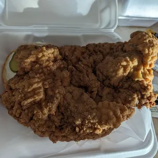 A super large tenderloin!!