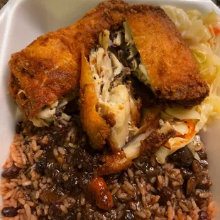 Fried Chicken with Oxtail Gravy