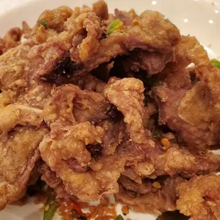 Salt pepper pork chop