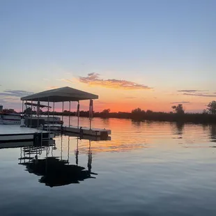 Sunset from the water