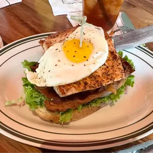 Salmon BLT