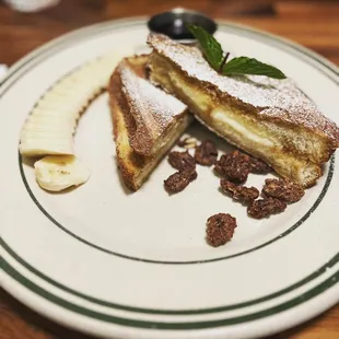 Banana Stuffed French Toast