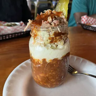 BBQ sundae