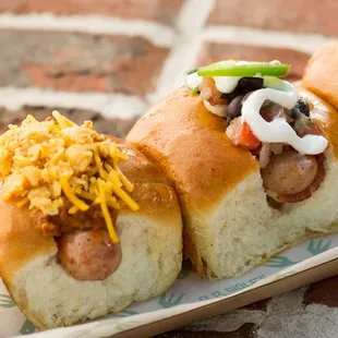 food, hot dog, hot dogs, sandwich