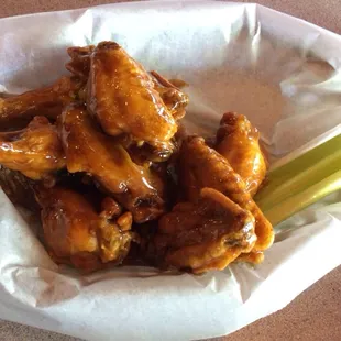 Teriyaki wings are pretty awesome!