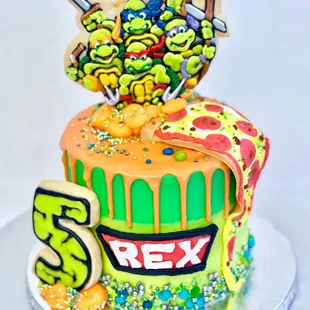 Teenage Mutant Ninja Turtles Cake