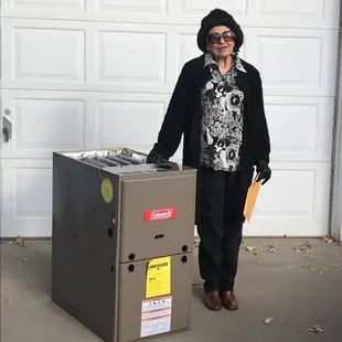 Winner of our Furnace Give-Away 2017