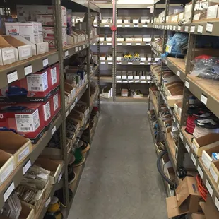 Our trucks are fully stocked for quick repairs