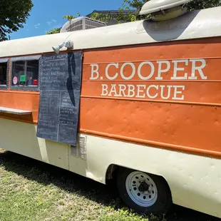 B Cooper Barbecue Truck.