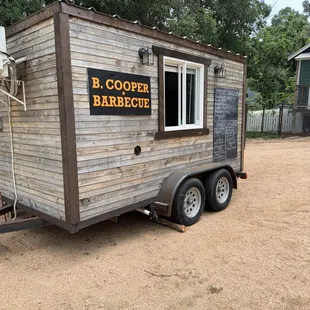 New trailer while the original is being repaired.