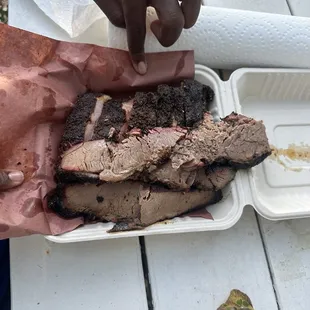 1 lb. Pork Babyback Ribs 1 lb. Sausage 1 lb. Brisket