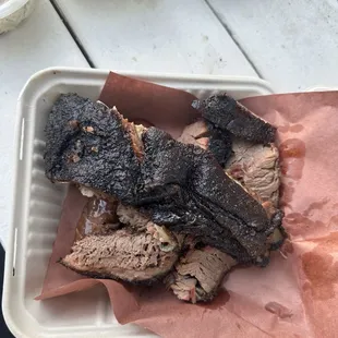 Lamb, brisket and sausage