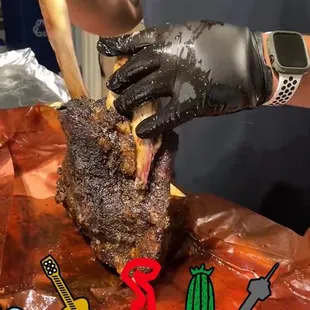 my beef ribs the bone slides out no problem